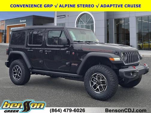 Black Clearcoat 2026 Jeep Wrangler Rubicon