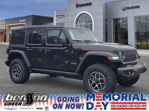 Black Clearcoat 2026 Jeep Wrangler Rubicon