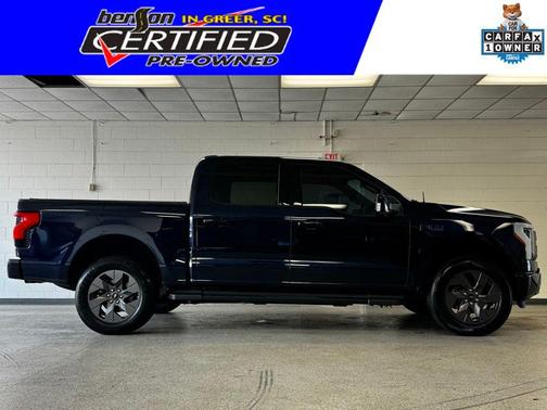ANTIMATTER BLUE METALLIC 2024 Ford F-150 Lightning LARIAT