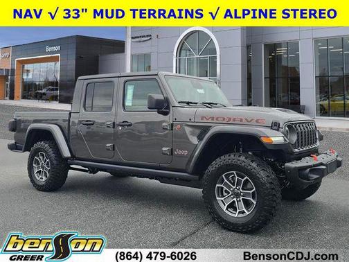 Granite Crystal Metallic Clearcoat 2026 Jeep Gladiator Mojave X 4x4