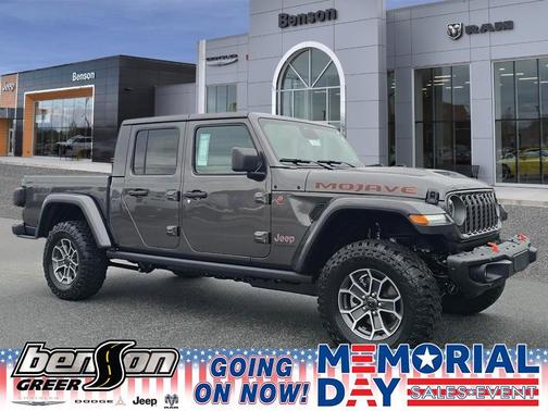 Granite Crystal Metallic Clearcoat 2026 Jeep Gladiator Mojave X 4x4