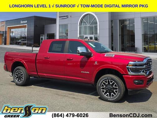 Molten Red Pearlcoat 2026 RAM 2500 Longhorn
