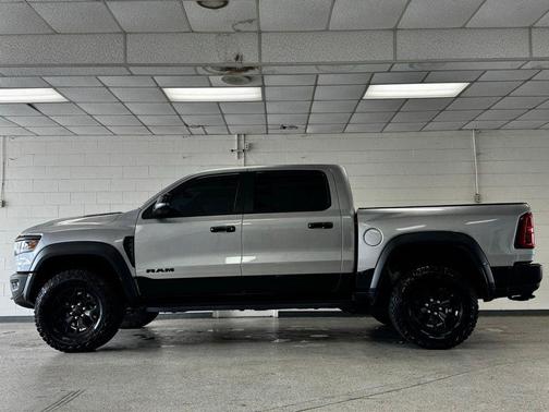 Billet Silver Metallic Clearcoat 2025 RAM 1500 RHO Crew Cab 4x4 5'7' Box