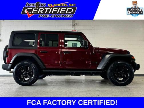Snazzberry Pearlcoat 2022 Jeep Wrangler Unlimited Sport Altitude
