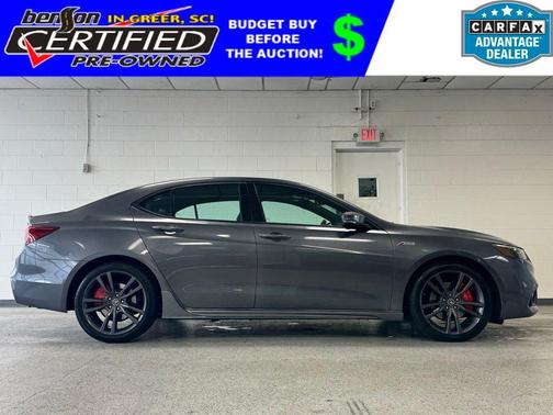 Modern Steel Metallic 2019 Acura TLX Technology