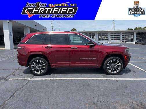 Velvet Red Pearlcoat 2023 Jeep Grand Cherokee Overland