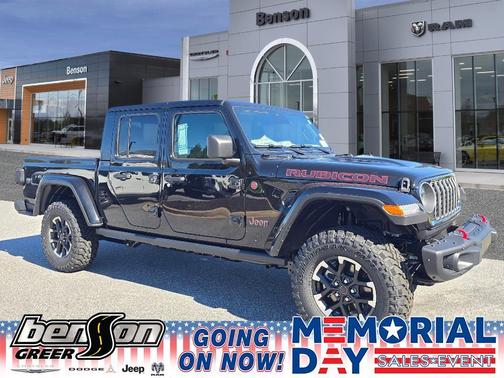 Black Clearcoat 2026 Jeep Gladiator Rubicon