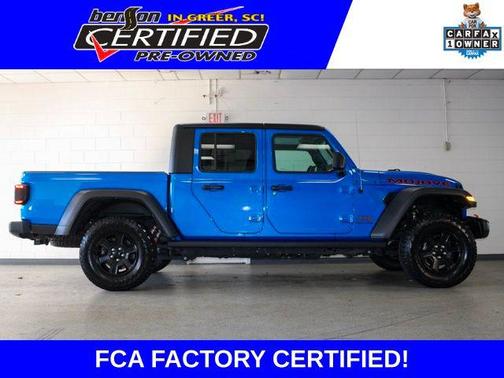 Hydro Blue Pearlcoat 2023 Jeep Gladiator Mojave 4x4
