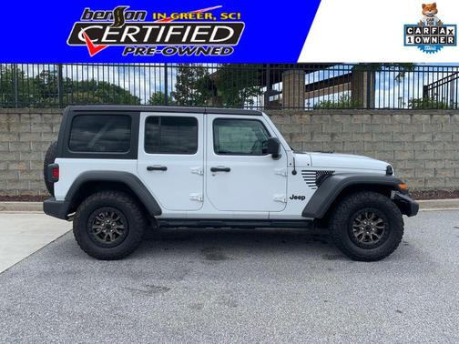 Bright White Clearcoat 2023 Jeep Wrangler Sport S