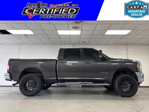 Granite Crystal Metallic Clearcoat 2021 RAM 2500 Big Horn Crew Cab 4x4 6'4' Box