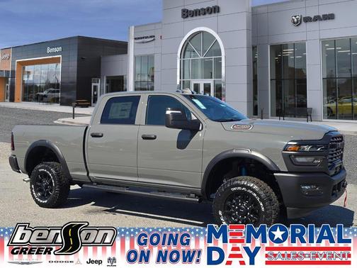 Ceramic Gray Clearcoat 2026 RAM 2500 Tradesman Crew Cab 4x4 6'4' Box