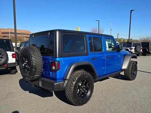 Hydro Blue Pearlcoat 2026 Jeep Wrangler Willys