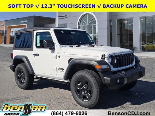Bright White Clearcoat 2026 Jeep Wrangler Sport