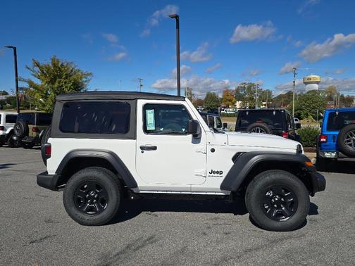 Bright White Clearcoat 2026 Jeep Wrangler Sport