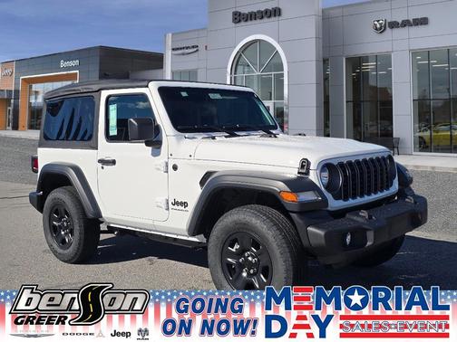 Bright White Clearcoat 2026 Jeep Wrangler Sport