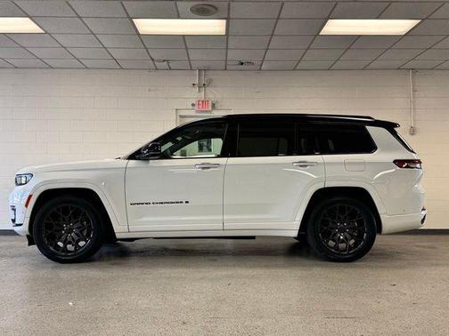 Bright White Clearcoat 2024 Jeep Grand Cherokee L Summit Reserve