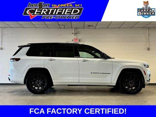 Bright White Clearcoat 2024 Jeep Grand Cherokee L Summit Reserve