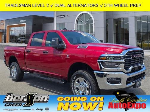 2025 RAM 2500 Tradesman Crew Cab 4x4 6'4' Box