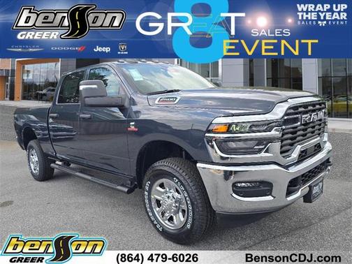 2025 RAM 2500 Tradesman Crew Cab 4x4 6'4' Box