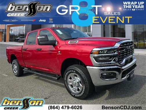 2025 RAM 2500 Tradesman Crew Cab 4x4 6'4' Box