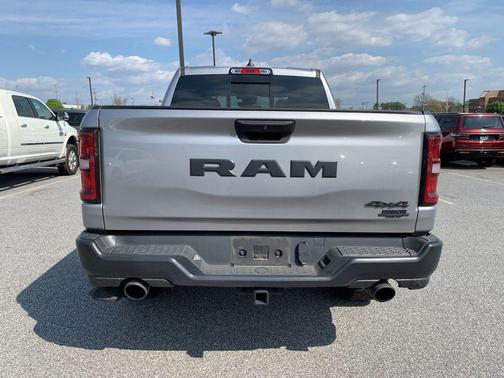 Billet Silver Metallic Clearcoat 2025 RAM 1500 Warlock Crew Cab 4x4 5'7' Box