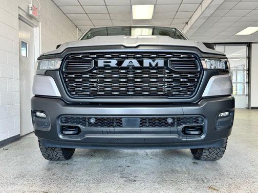 Billet Silver Metallic Clearcoat 2025 RAM 1500 Warlock Crew Cab 4x4 5'7' Box