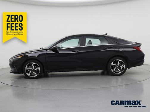 Black 2023 Hyundai ELANTRA Limited
