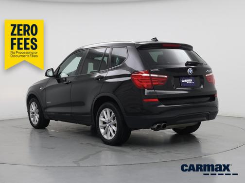 Black 2017 BMW X3 XDrive28i
