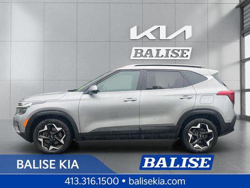Steel Gray 2024 Kia Seltos EX