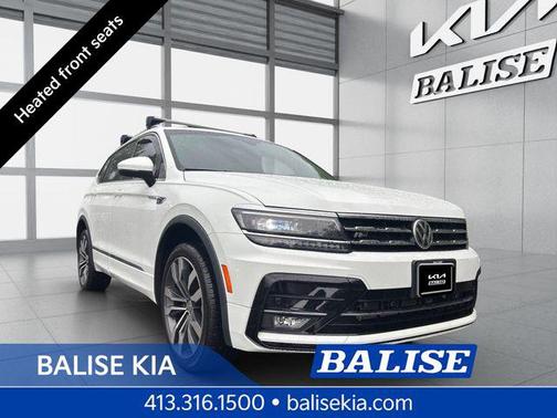 Pure White 2021 Volkswagen Tiguan 2.0T SEL R-Line 4MOTION