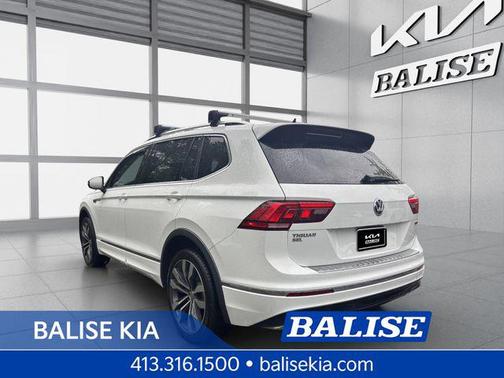 Pure White 2021 Volkswagen Tiguan 2.0T SEL R-Line 4MOTION