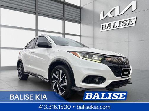 Platinum White Pearl 2020 Honda HR-V AWD Sport