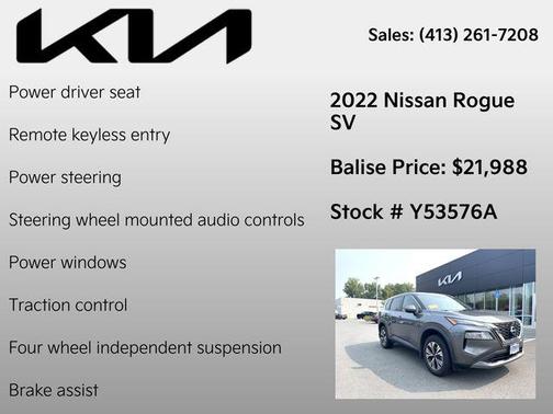 2022 Nissan Rogue SV