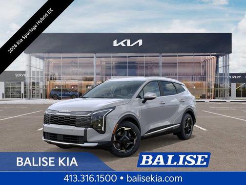 Wolf Gray 2026 Kia Sportage Hybrid EX