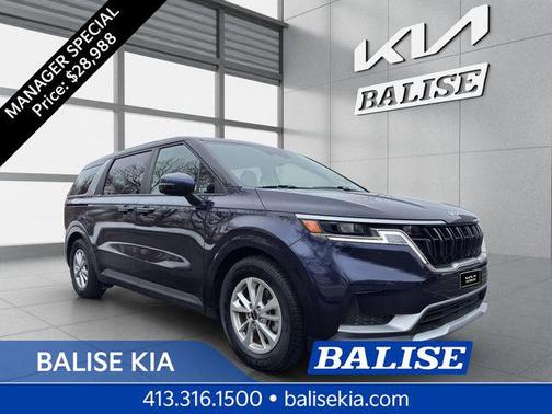 Deep Chroma Blue 2024 Kia Carnival LX