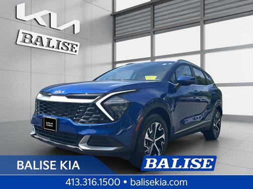 Sapphire Blue 2023 Kia Sportage EX