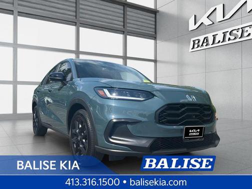 Nordic Forest Pearl 2024 Honda HR-V AWD Sport