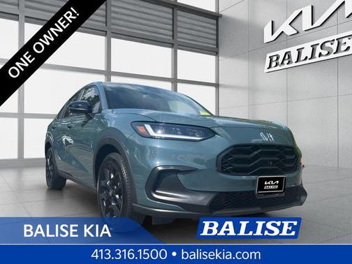 Nordic Forest Pearl 2024 Honda HR-V AWD Sport