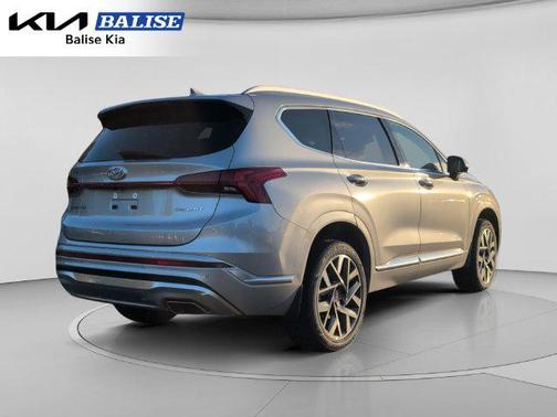 Shimmering Silver 2023 Hyundai SANTA FE Calligraphy