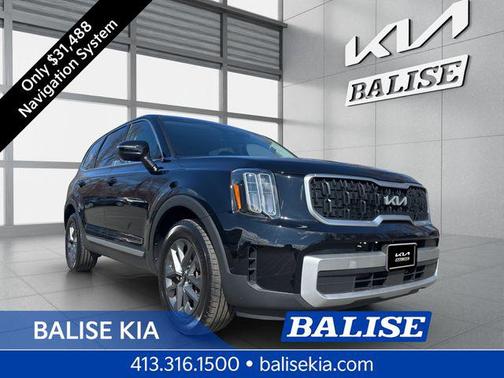 Ebony Black 2023 Kia Telluride LX