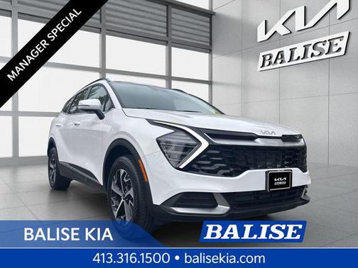 Glacial White Pearl 2025 Kia Sportage EX