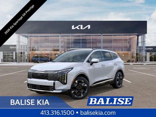 Glacial White Pearl 2026 Kia Sportage SX-Prestige