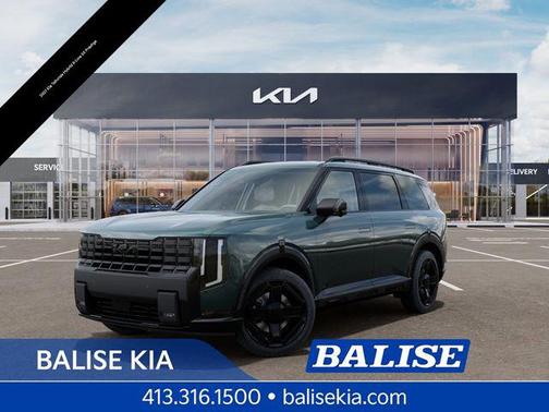 Black Jade Green 2027 Kia Telluride Hybrid X-Line SX-Prestige