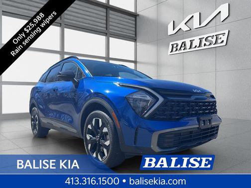 Sapphire Blue 2023 Kia Sportage X-Line