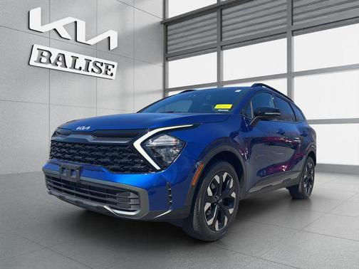 Sapphire Blue 2023 Kia Sportage X-Line
