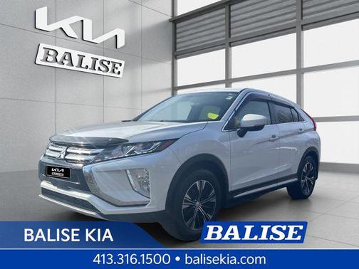 Pearl White 2019 Mitsubishi Eclipse Cross SE