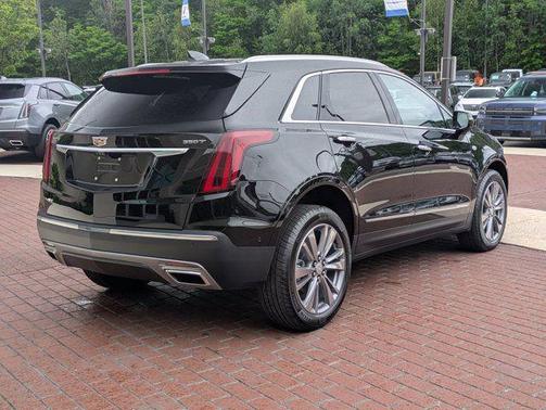 Stellar Black Metallic 2025 Cadillac XT5 Premium Luxury
