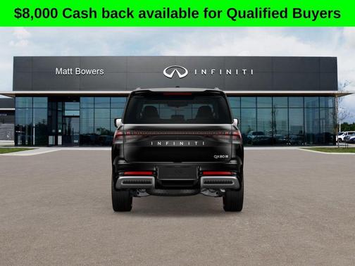 Black Obsidian 2026 INFINITI QX80 Luxe