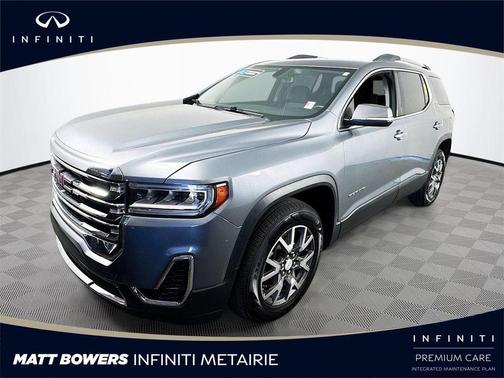 Satin Steel Metallic 2020 GMC Acadia SLE