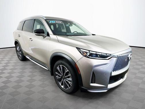 Warm Titanium 2026 INFINITI QX60 Luxe